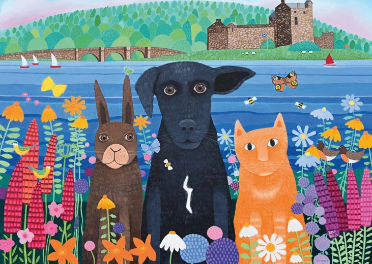 Puzzle RAVENSBURGER Amis des animaux 1000 pièces