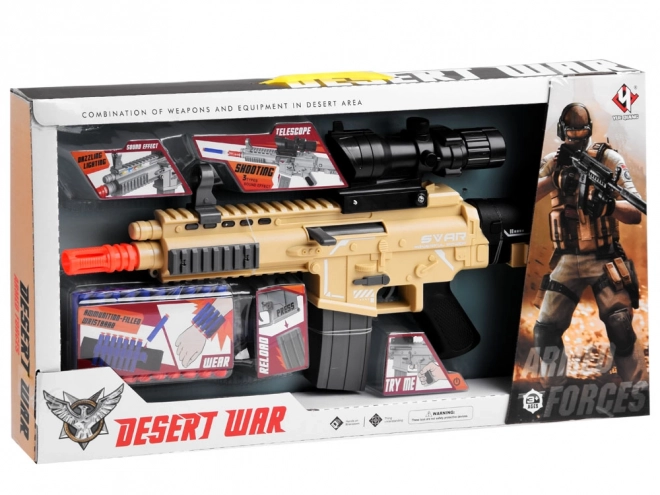 Cartouche en mousse de fusil tire des lumières ZA3999