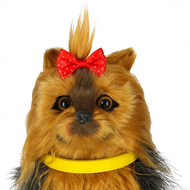 Chien en peluche interactif York