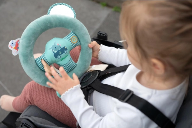 Volant textile avec le petit dragon Joe de Lilliputiens