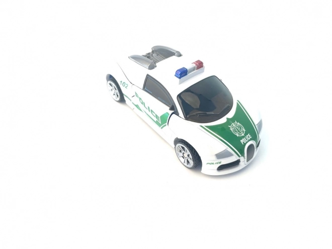 Voiture robotique de police