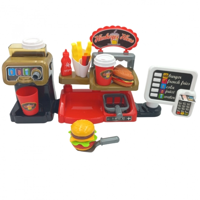 Fast Food XXL avec caisse et distributeur par WOOPIE