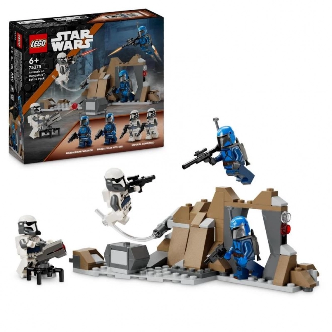 LEGO Star Wars 75373 Ensemble de Bataille Embuscade sur Mandalore