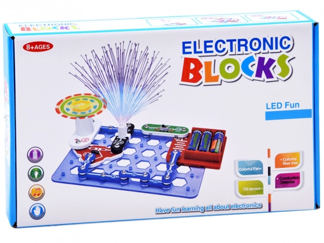 Kit éducatif lumineux pour petites électroniques