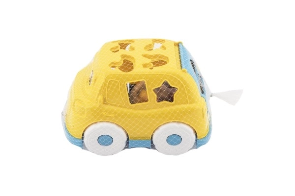Voiture à forme en plastique 24x17cm possibilité 3 couleurs - en filet, 12m+