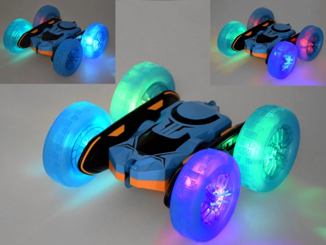 Voiture amusante 360 degrés avec roues éclairées