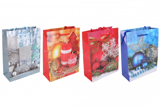 Sac cadeau L 32x44x11 cm Noël