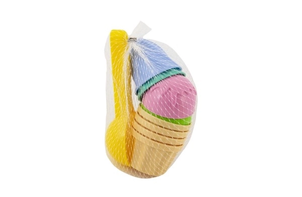Ensemble de glaces pour le sable