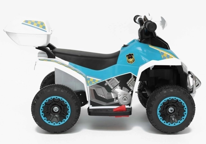 Quad Rechargable GTS1188-A Police Blanc