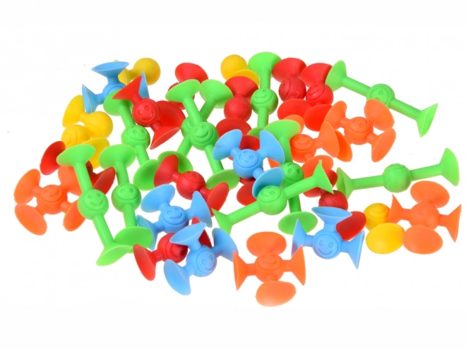 Kits de construction à ventouses flexibles en silicone pour des constructions créatives