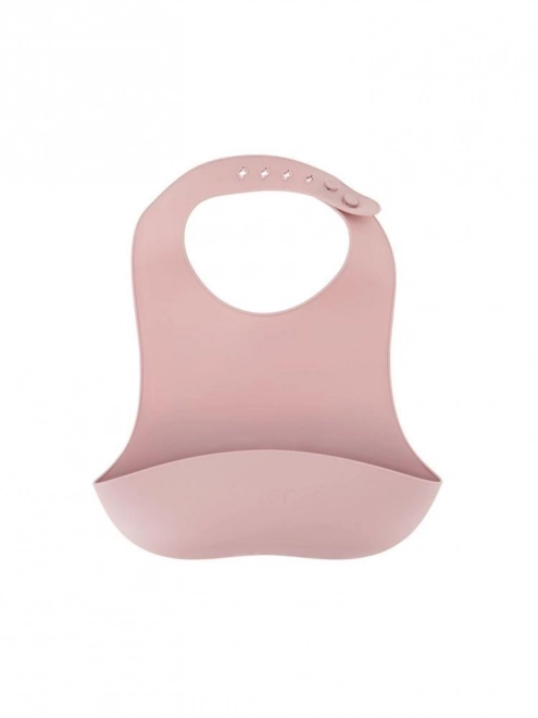 Set de vaisselle en silicone pour enfants MoMi AMI rose