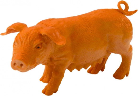 Ensemble de figurines d'animaux de ferme cheval, chèvre, vache, cochon 4 pcs