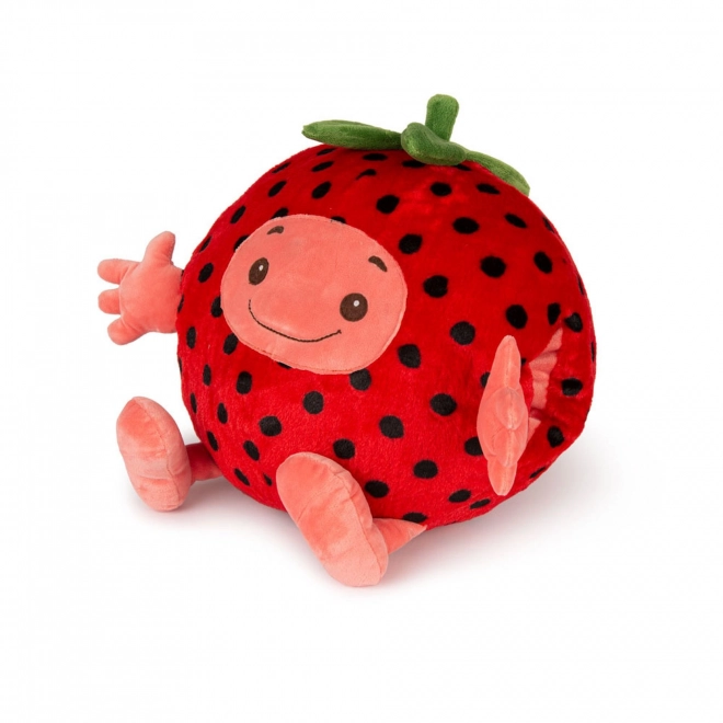 Cozy Noxxiez HW750 Fraise - coussin chauffant peluche 3 en 1