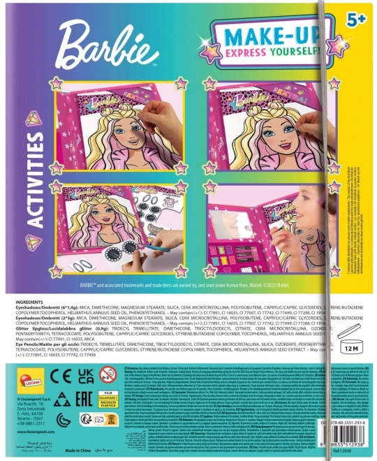 Livre d'art du maquillage Barbie