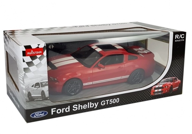 Voiture de course télécommandée Ford Shelby GT500 1:14 rouge