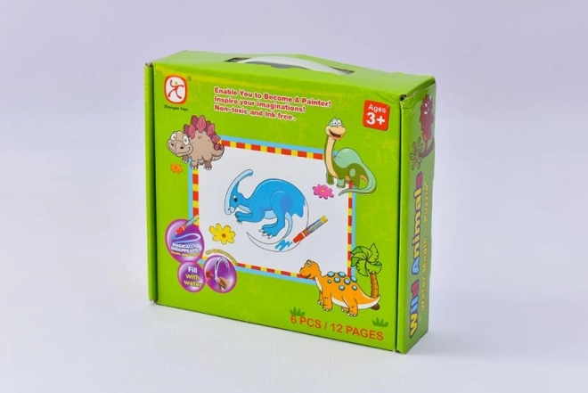 Mac Toys Puzzle Dinosaures avec Peinture à l'Eau