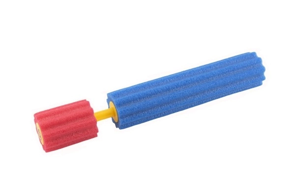 Tuyau d'eau en mousse pulvérisateur 35cm mélange de couleurs en filet