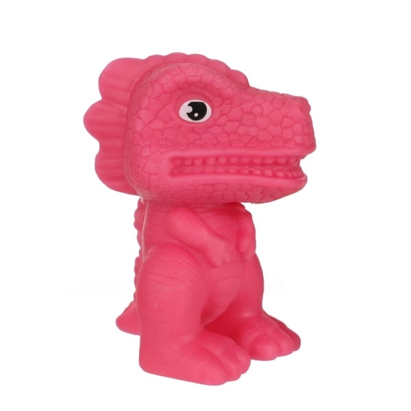 Dinosaure en caoutchouc 8cm - 5 types en boîte