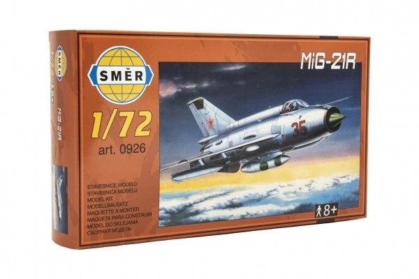Modèle réaliste d'avion MiG-21R à l'échelle 1:72