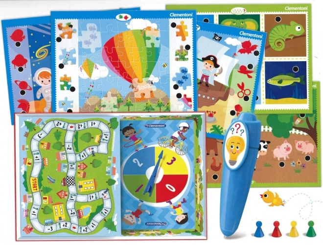 CLEMENTONI Jeu éducatif : Mon stylo interactif 1000 quiz