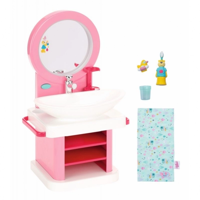 Zapf Creation Baby Born Lavabo avec brosse à dents