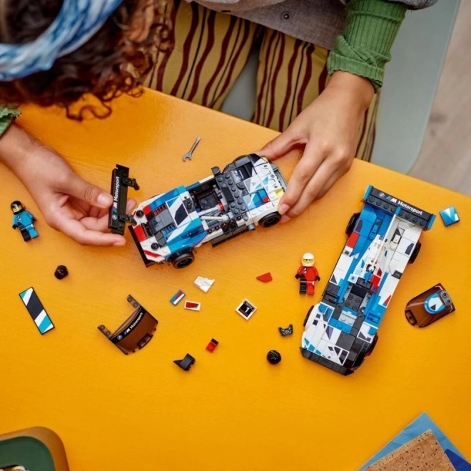 LEGO Speed Champions 76922 Voitures de course BMW M4 GT3 et BMW M Hybrid V8