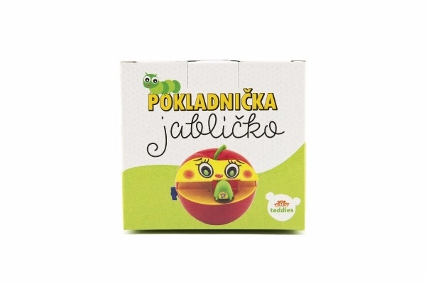 Tirelire Pomme avec Ver sur Clé