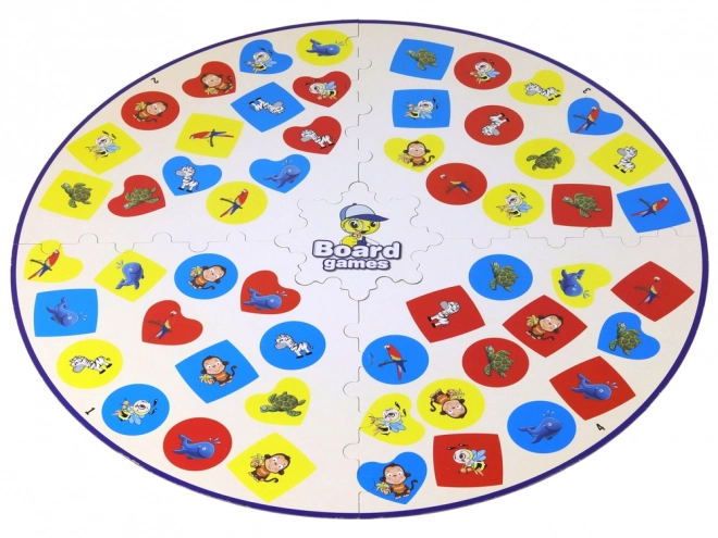 Jeu de plateau logique pour réflexes et perspicacité