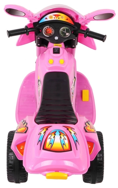 Tricycle BJX-088 moto électrique + sons + lumières – Rose