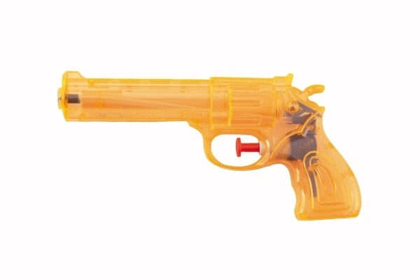 Pistolet à eau plastique 17cm 3 couleurs en sachet