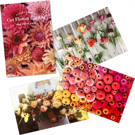 Chronicle Books Bouquet de la ferme florale 100 cartes postales