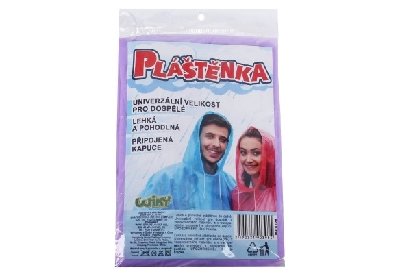 Poncho universel pour adultes avec capuche
