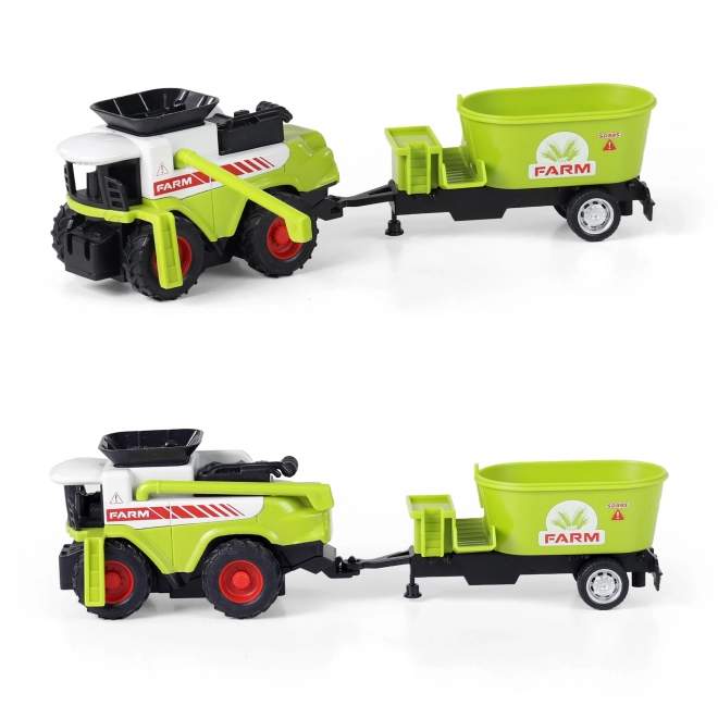 Tracteur avec remorque de la collection Ma petite ferme