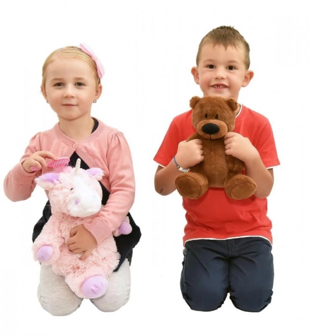 Peluche pour micro-ondes - licorne