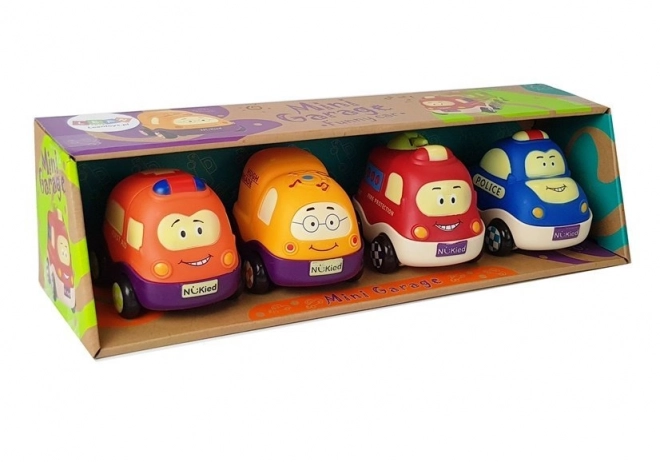 Ensemble de jouets véhicules Police et Ambulance pour enfants