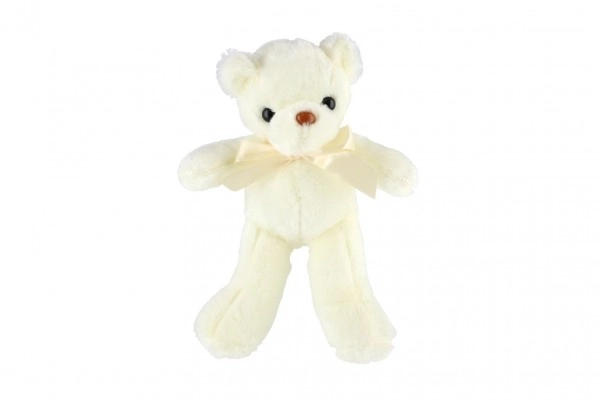 Ours/Ours en peluche avec nœud 30cm blanc