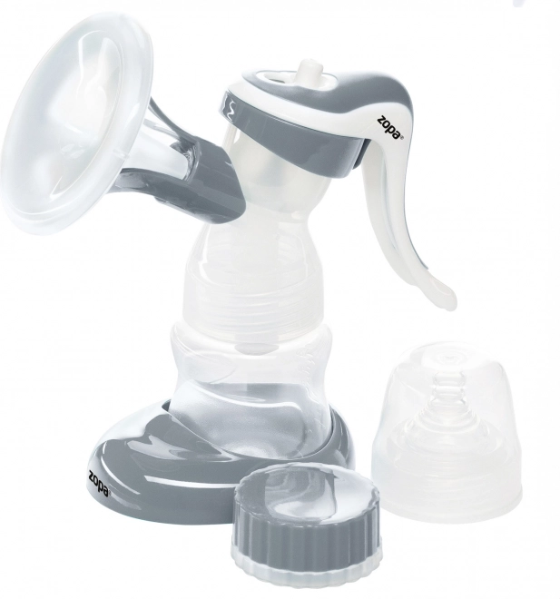 Tire-lait manuel Basic, gris