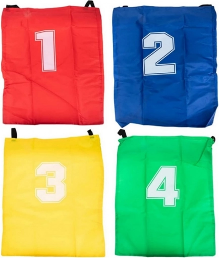 Woopie Sacs à sauter – Kit pour fête d’animation 4 pcs