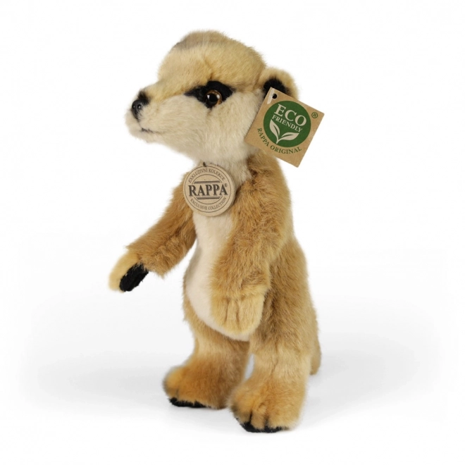 Suricate en peluche debout 23 cm ÉCOLOGIQUE
