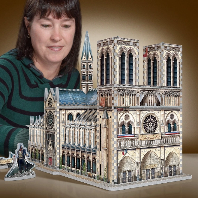 Puzzle 3D Assassin's Creed Unity : Cathédrale Notre-Dame 860 pièces