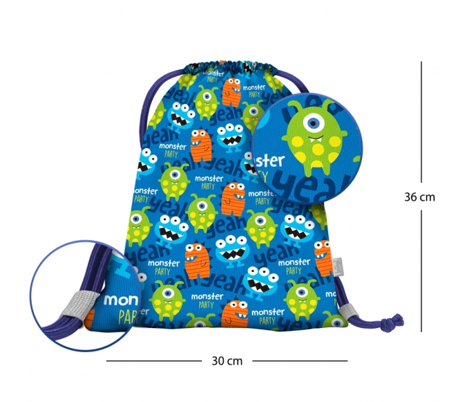 sac pour chaussures de rechange et petits objets BAAGL Monsters