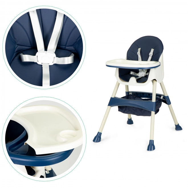 Chaise haute 2en1 Ecotoys