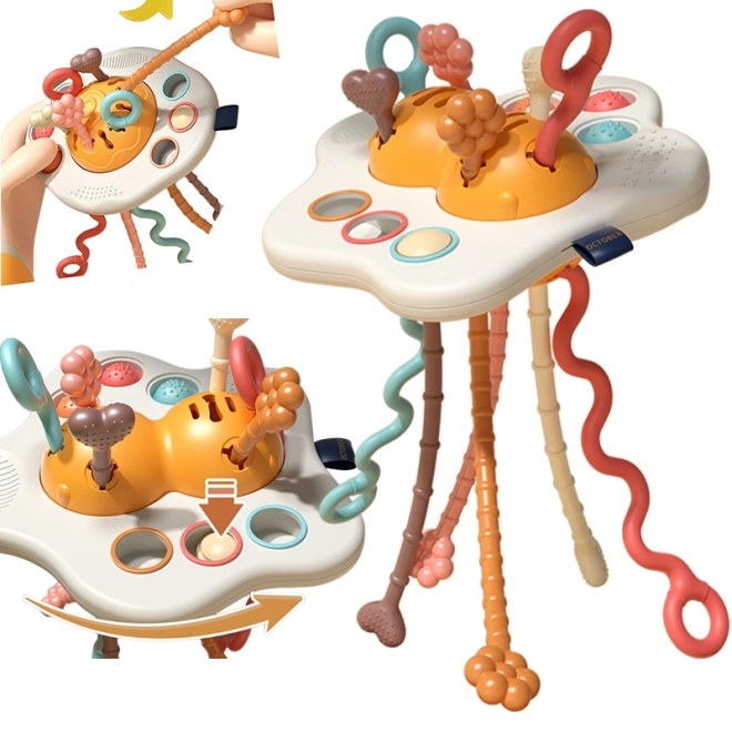 Woopie jouet sensoriel Montessori hochet de dentition UFO
