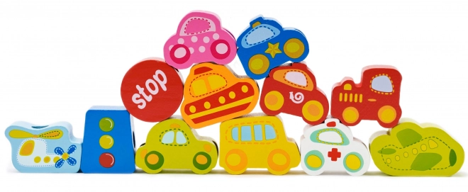Classic World perles à enfiler transport, 13 pcs