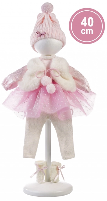 Llorens 540C CARLA - poupée réaliste avec corps en tissu doux - 40 cm