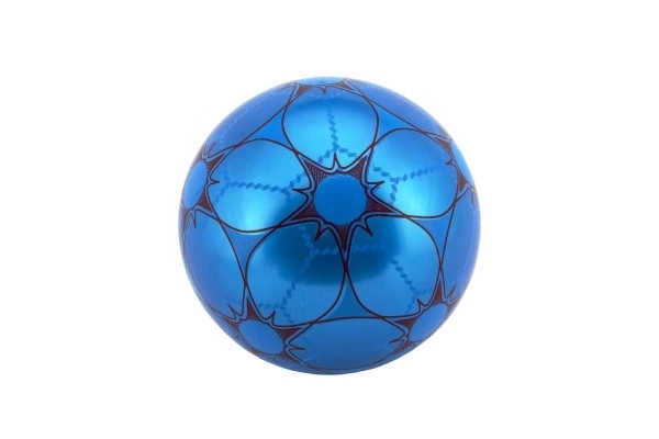 Balle en caoutchouc colorée non gonflée dans un filet - 23 cm