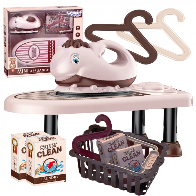 Woopie Ensemble de repassage pour enfants 2en1 avec planche et musique