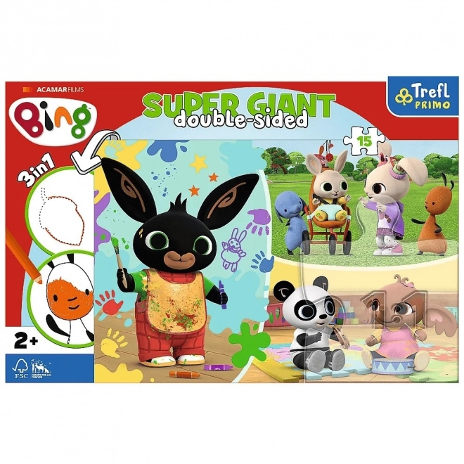 Grand puzzle Jour joyeux avec Bing