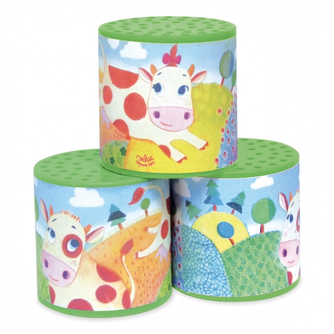 Vilac Boîte avec son de vache 1 pièce