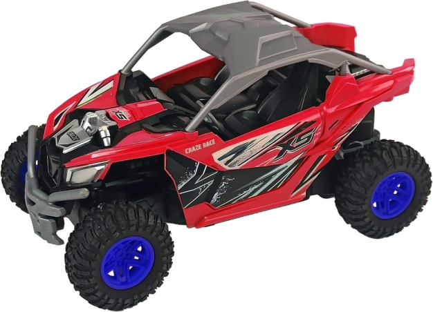 Voiture tout-terrain radiocommandée Cross Country rouge
